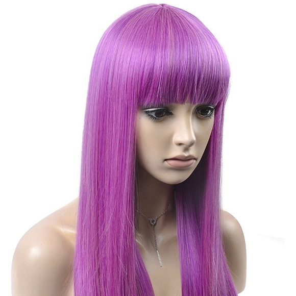 ?Meg 24” Pinky Purple Cosplay Bang Wig *NWT*? main image 8